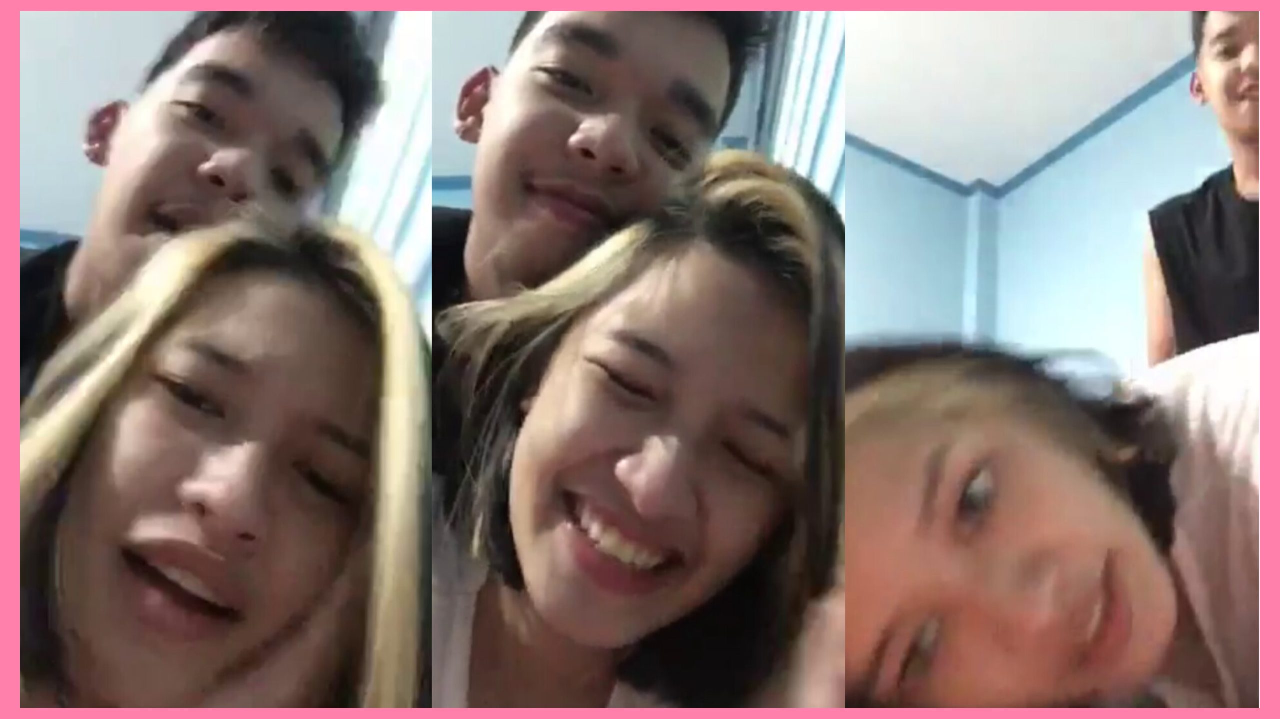 ang saya nilang nagkantotan